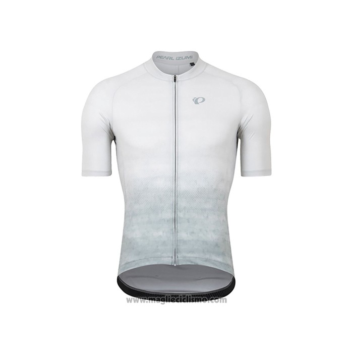 2021 Abbigliamento Ciclismo Pearl Izumi Bianco Grigio Manica Corta e Salopette